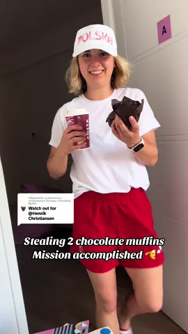 Odpowiadanie użytkownikowi @Olympic Chocolate Muffin Mission accomplished 😎 #paris2024 #paris #olympics #olympics2024 #olympicvillage #olympicmuffin #chocolatemuffins #muffin #muffinman #muffins #pov #foryou #teampl #polandteam #polishgirl #themuffinman #olympictiktok #chocolatemuffin #olympic 