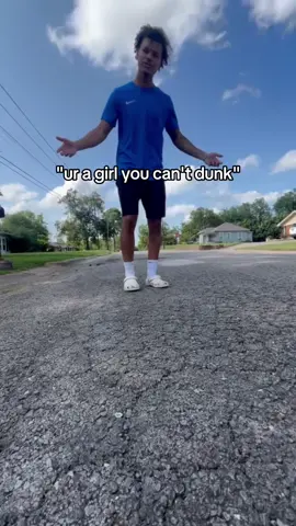 Girls cant dun….#fypシ゚viral #basketball 