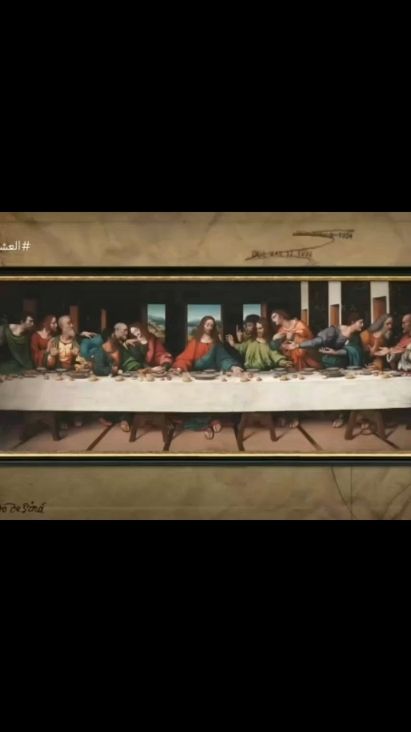 شرح فوق الروعة للوحة العشاء الأخير من الدحيح ❤ #jesus #jesuschrist #fyp  #السيد_المسيح #يسوع_المسيح #العشاء_الاخير #الدحيح #الدحيح_احمد_الغندور #دافنشي #اكسبلور 