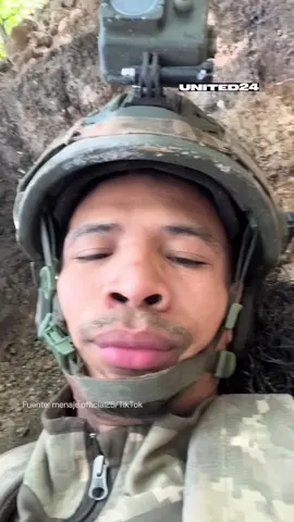 Un valiente guerrero. #colombiano#ucrania