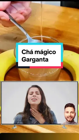 Receitinha desse chá mágico de banana para aliviar a tosse e inflamação na garganta #tosse #dordegarganta #remedioscaseiros #receitascaseiras #receitas 