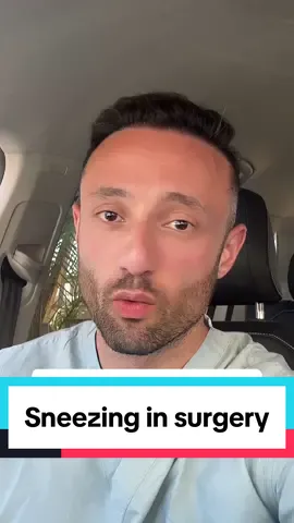 This is how a surgeon will sneeze during surgery 🤧. #medical #sneeze #sneezing #medtok #doctor #surgeon 
