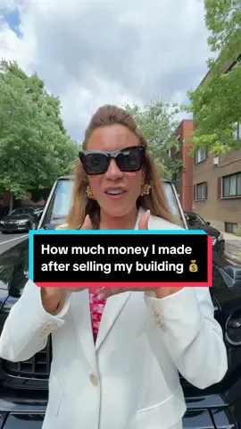 How much money I made after selling my building 💰 #realestate #realestateagent #money #millionaire #tatlondono 