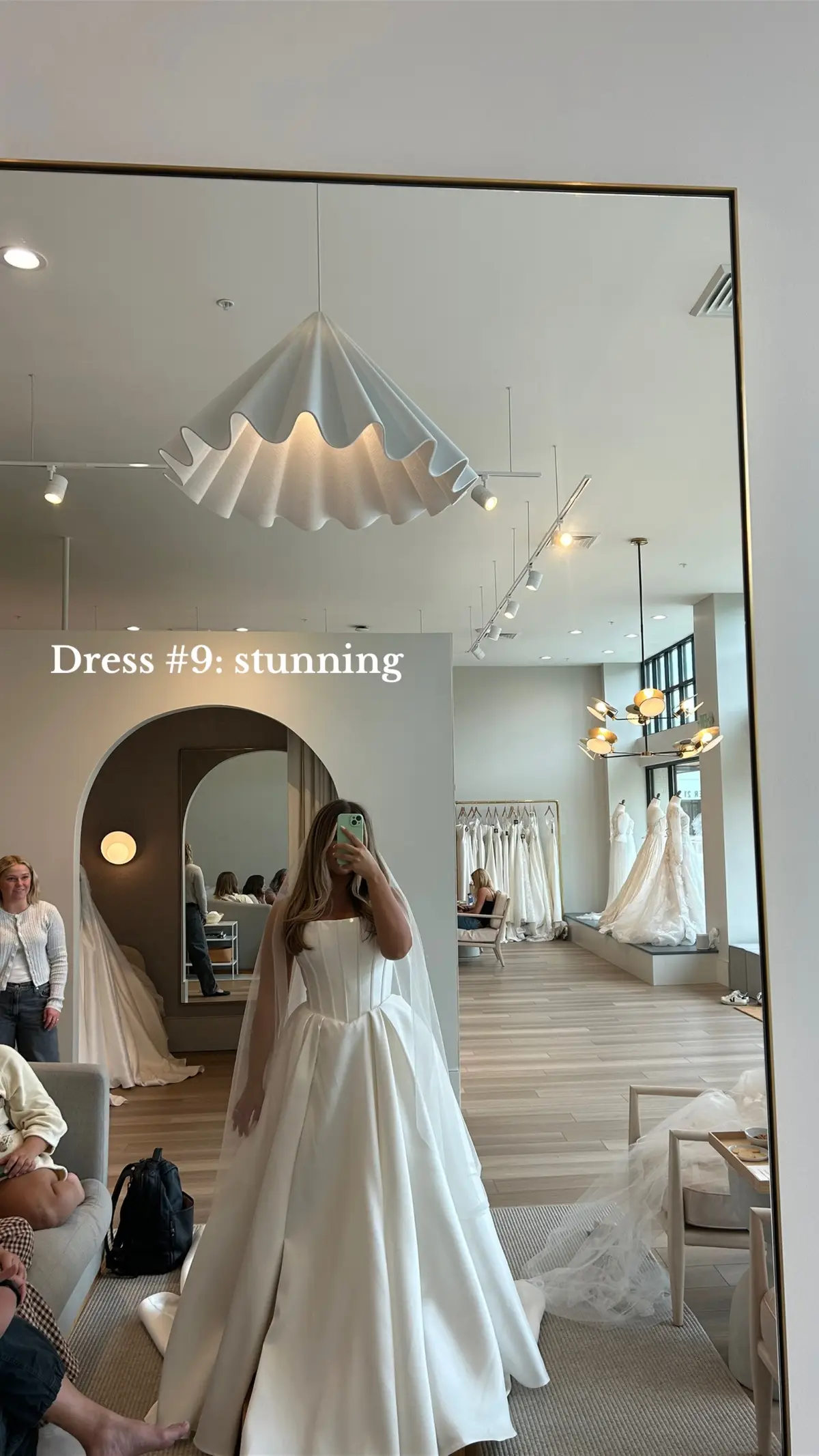 Wedding dresses I tried on!! I’m obsessed with all of them, so help me decide 🤪 #weddingdresses #weddingdresstryon #weddingdressshopping 