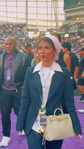 #ironmiketyson arrives at #crawfordmadrimov . #jakepaul #terencecrawford #boxingusa #usaboxing #boxeo #boxingheads #boxinggym 