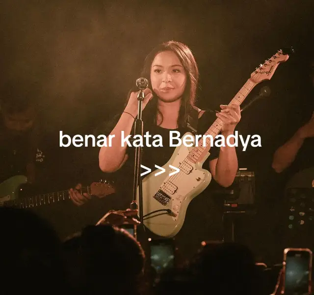 untungnya, aku tidak sengaja dengan lagu indah mu Nad.   #bernadya #untungnyahiduptetapharusjalan 