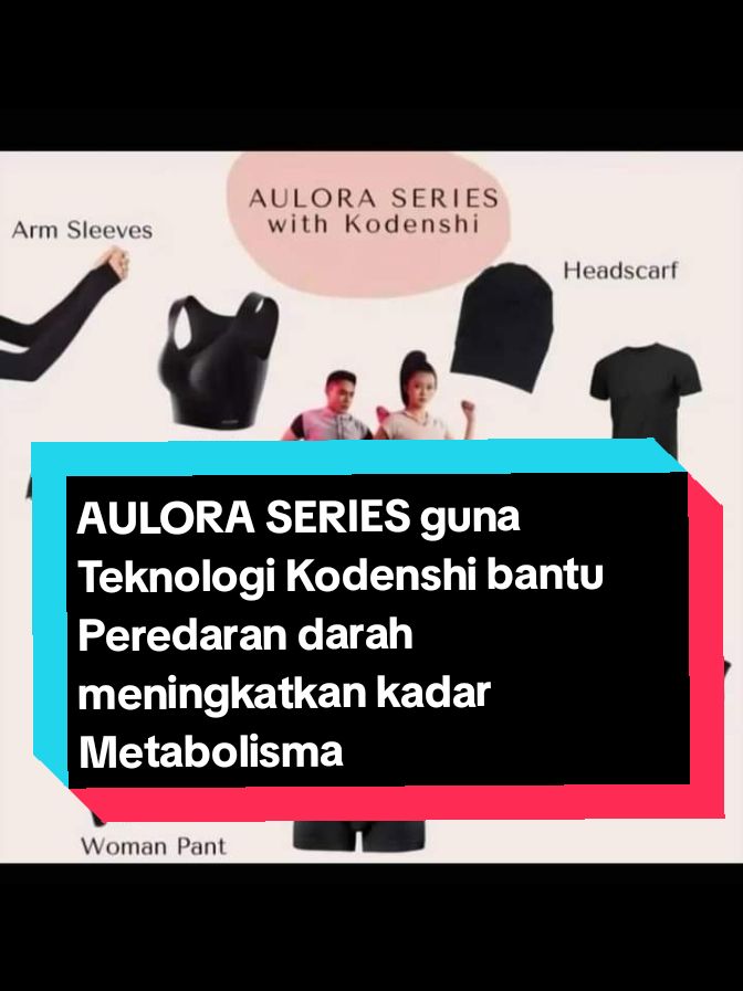 Produk Aulora Series menggunakan Teknologi canggih Fiber Kodenshi, Fiber tersebut melepaskan Sinaran infra merah jauh(FIR). Melancarkan peredaran darah meningkatkan metabolisma  #AuloraSeries #helpingmorepeople #sharingiscaring #BEinternational 
