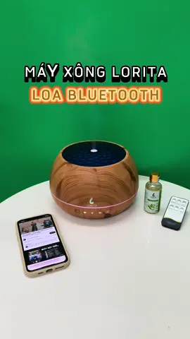 Máy xông tích hợp Loa Bluetooth dễ dàng kết nối, khuếch tán tinh dầu nhanh, thơm phòng 😍 #mayxongtinhdau #mayxongloablutooth #maykhuyechtantinhdau #lorita #thugian #tinhdauthiennhien #mayxongthomphong 