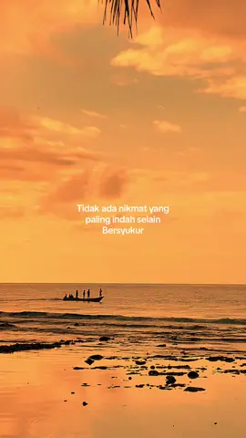 Jangan lupa bersyukur, ges 🫶🏼 #senjasorehari #senjavibes #sunsetlover 