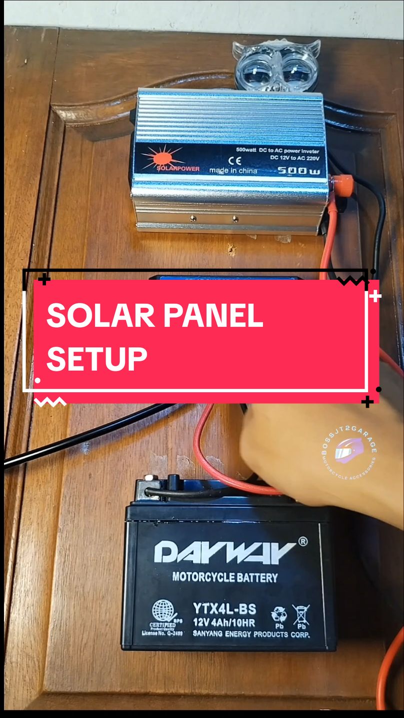 Replying to @gidugugushop  ganito lang gawin mo boss para di mag overcharge ang battery mo. #solarpowersetup #solar #solarcontroller #powerinverter 