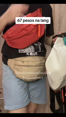 Unisex Chest Bag/Belt Bag/Crossbody Bag. Pwede pang couple bag. Water resistant po ang tela niya kaya kahit maabutan ng ambon at ulan hindi basta mababasa mga gamit sa loob. #chestbag #beltbag #crossbodybag #bag #bags #couplebag #unisexbag 