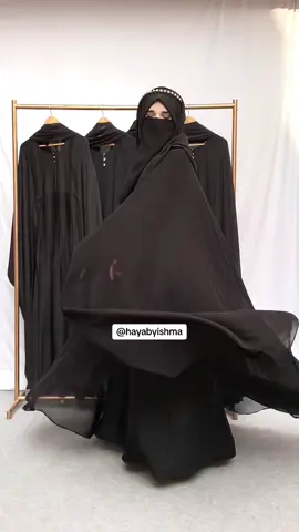 Black-Abaya Collection ! Includes : 1. Black lace Cape 2. ⁠Flary abaya in Black 3. ⁠Kaftan abaya in Black 4. ⁠Butterfly Kaftan  . Embrace classic beauty with our Black Abaya Collection—where modern design meets timeless grace. . Dm to Order ! . .  . . . . . . . .. . . . . #muslim #hijabi #hijab #hijabifashion #modestfashion #modesty #abaya #abayafashion #khimar #islamicquotes #jilbab #muslimah. . . . . . . . . . . . . #blogsbyish #hayabyishma  #modest #islamicquotes #abayadubai #hijabinspiration #dimalaysia #islamic #qibtiyyahexclusive #hijabifashion #instagram #niqabyemen #cadarcantik #deen #niqabfashion #instagood #hijabtutorial 