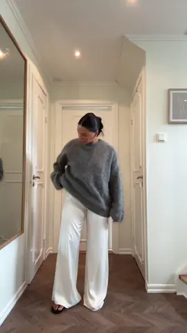 Love oversized knits for summer 🥹 #scandinavianstyle #summeroutfits #whatiwore #OOTD #outfit 