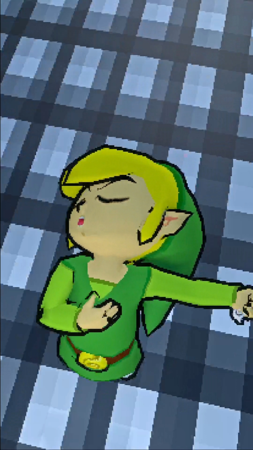 Wind Waker, but Link controls the vibe of this metropolitan area