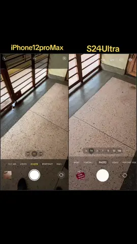 Samsung S24Ultra vs iPhone12proMax camera zoom 