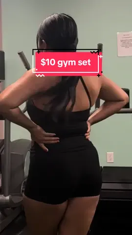 Two pc cute gym set. #cutegymfit #GymTok #gymclothes #girlgym 