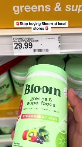 Bloom green and superfooda is going for $25 on the tiktok shop 😱 #bloom #bloomnutrition #greensandsuperfoods #healthandwellness #rushready #laborday 