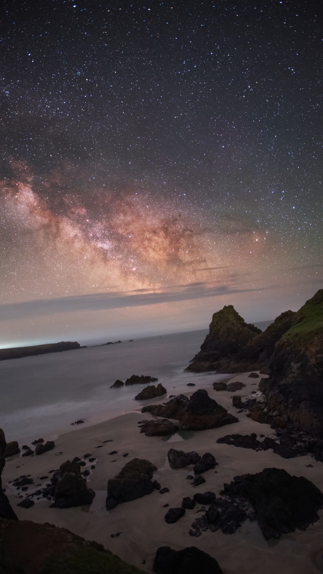 Stabilised Milky Way Timelapse Videos in places with almost no light pollution ✨ #milkyway #night #timelapse #uk 