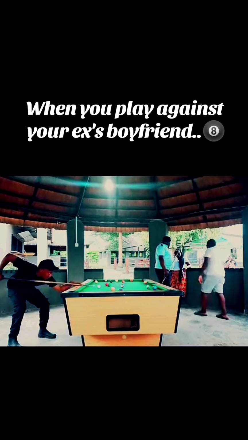 When you play against your ex's boyfriend 🎱... #pool #pooltable #billiards #snooker #snookerlover #8ball #8ballpool #viral #viralvideo #trend #trending #fyp #foryou #fyyyyyyyyyyyyyyyy #blowthisup 