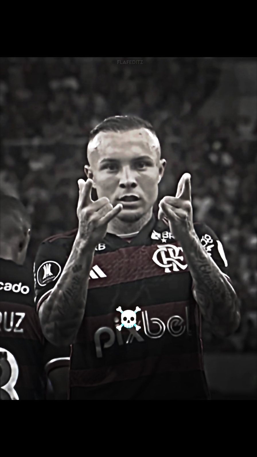 FLAMENGO 2025... 💀❤️🖤 #flamengo  #futebol #edit 