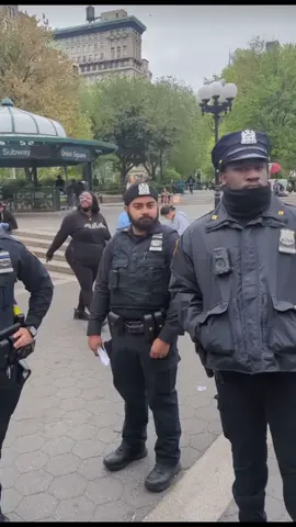 NY NPC gets dogwalked in park🧐  #newyorkcity #nypd #cops #turban #fypシ゚viral #npc #socialjustice #cringe #fypage 
