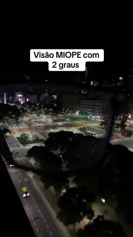 Visão do míope com 2 graus de óculos.  #miope #oculos #oftalmologia #oftalmologista #ophthalmology #olhos #eyes 