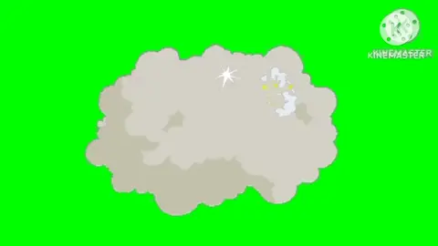 Fight Cloud Green Screen 