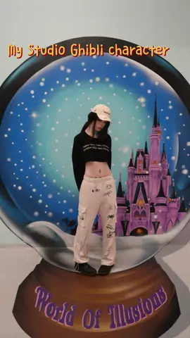 Why this lowkey look fire? 😩 (shes trans) #CapCut #studioghibli #anime #ai 
