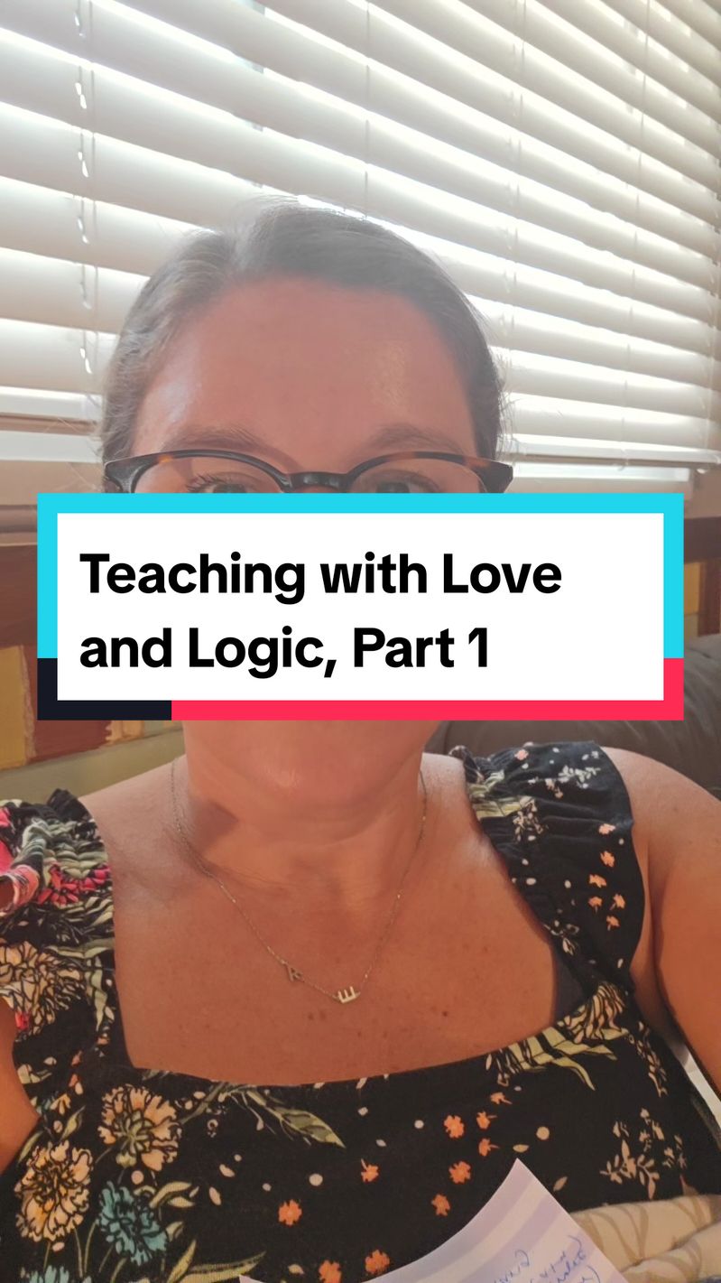 Teaching with Love and Logic part 1- all about classroom rules and consequences.  Follow along for part 2.  #behaviormanagement #teacheradvice ##school #classroommanagement #schoollife 