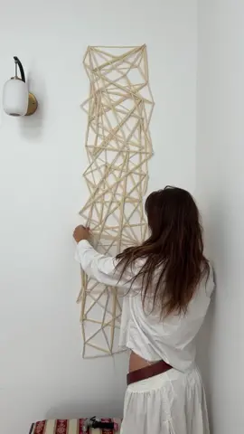 Today we wall sculpture I have so much fun doing my little home projects making my little crafts✂️🫶🧚 #homeproject #interiordecor #maximalism 