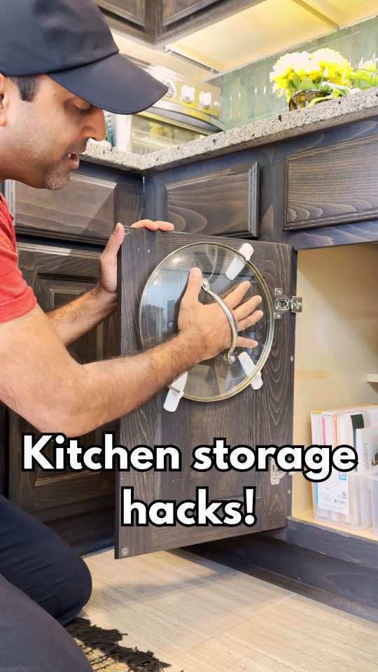 Kitchen organization hacks don’t need to be an Olympic sport. No building required - try these easy tips to reduce clutter: 1. Inexpensive book bins: perfect for storing parchment paper, aluminum foil, Ziploc bags, cookbooks, and even Comet. They fit nicely under sinks or cabinets. Choose interlocking ones to keep them stable. 2. Hooks are everything: use a trio of hooks to store lids on cabinet doors or hang wire shelves, oven mitts, and gloves. Versatile and under $1. 3. Curtain tension rods: hang paper towels horizontally or keep cutting boards upright vertically. There are probably more hacks out there, but I hope this helps! (p.s. back-to-school shopping is the perfect time to grab some of these supplies!)