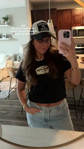 @ericaloganclothing & meeting so many amazing people has been a dream come true 💭💓🧢🧷 @Tracy Erica  #hat#truckerhat#custom#hatbar#customtruckerhat#foryou#foryou#relatable#pov#forthegirlies#clothingboutique#longisland#longislandnewyork#girlythings