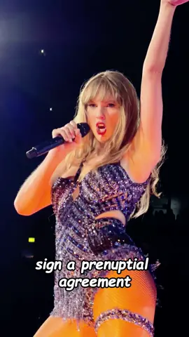 Why Does Taylor Swift Need to Sign a Prenuptial Agreement?#taylorswift #celebrity #greenscreen 