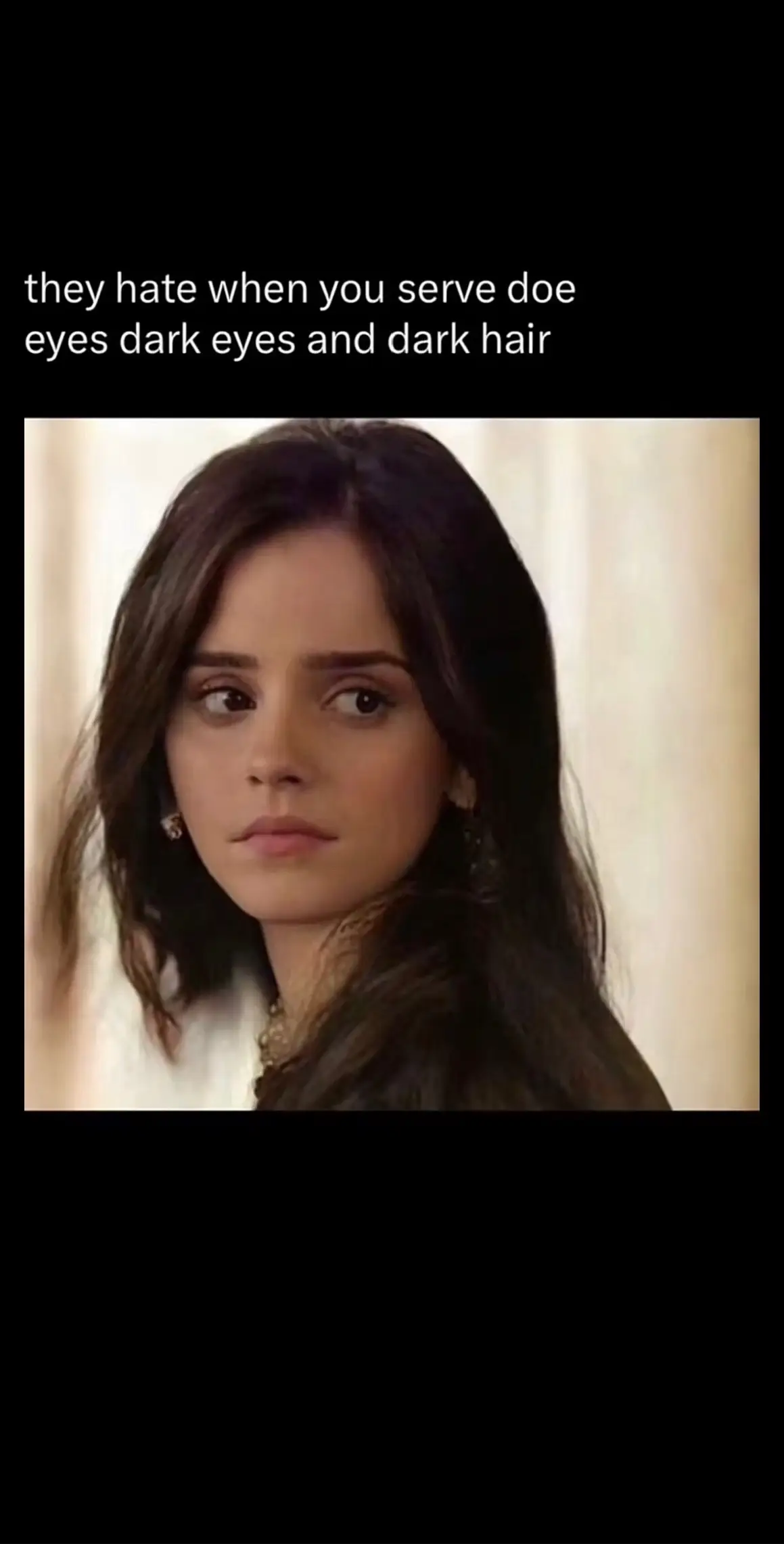#doeeyes #darkhair #darkeyes #fyp #foryou 
