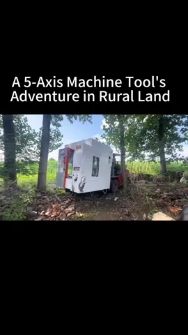 A 5-axis machine tool, usually found in industrial settings, unexpectedly shows up in the rural farming area. This unusual combination of two distinct worlds creates a remarkable and astonishing scene.  #5axis #4axis #CNC #4eksen #5eksen #cncmachining #milling #CNCmilling#cncmachine #5axiscnc #Simultaneousmachining #5thaxis #4thaxis #rotarytable #rtcp #cncprogramming #cncfreze #işlememerkezi #4eixos #cnc5eixos #4ejes #5ejes #4axes #5axes #cncdikişlem#cncoperatoru_ #lathe #CNClathe #Mould #Fixture #clamps #mould #4trụccnc #5trụccnc #5achsen #токарь #металлообработка #токарныеработы #frezarkacnc #4ось #чпу #чпуфрезеровка #cncturning #四軸 #五軸 #转台 #TJR #4axismilling #5axismachining #Machining #Machine #mastercam #machinist #cncprogramming #cnc4แกน #cnc5แกน 