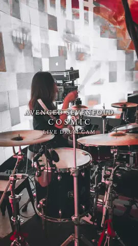 My favorite part of Cosmic ⏳✨ Shout out to Brooks Wackerman who worked on such an amazing drum pattern in the original song! 🙌🔥 *I improvised in this part since I haven’t memorized the pattern in the original song 😂 Sorry if it’s a bit sloppy tho 🙏😩  🎧: Avenged Sevenfold - Cosmic @avengedsevenfold  #drumming #drumcover #drumcam #a7x #avengedsevenfold #cosmic #libad #lifeisbutadream #brookswackerman #therev #jimmytherevsullivan #mshadows #zackyvengeance #synystergates #johnnychrist #a7xtribute  #a7xindo #music #musician #femaledrummer #band #zildjian #sabian #tama #gretsch #vicfirth #lafitear 