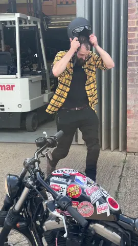 Aaron Hughes from HM Racing with his custom 2005 Harley Davidson Sportster. Other bike in shot is the Suzuki TL1000S which we also currently have on loan from Suzuki. Location is Aaron's HM Racing workshop Edenbridge, Kent, England, UK. Thank you Suzuki Bikes UK for loaning us this bike to ride - @Suzuki Bikes UK  Video by Alex Rollings. Instagram: @motofilmer If you’d like to have your bike featured on our account, collaborations or for business enquiries with The Classic Motorcycle Channel please DM us direct. All our photo and video content is original work and copyright to The Classic Motorcycle Channel. We DO NOT give you permission to copy our work for any purpose. #harleydavidson #harleydavidsonmotorcycles #motorcycle #harleydavidsonsportster #harleysportster