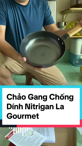 Chảo Gang Chống Dính Nitrigan La Gourmet. #Dưaleo  #ChảogangLagourmet  #Lagourmet  #Chảogang  #Chảosâulòng  #Chảochốngdính  #nitrigan 