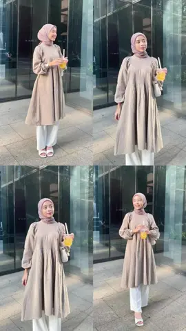 Ide tunik simple dipake jalan sama mama mertua check 🍒✨💖🎀 #ootdinspo #ootdhijabstyle #ootdfashion #outfitideas #ootdcantik #outfitinspiration #ootdhijab #outfitinspo #OutfitChange #outfitsimple #outfit #OOTD #ootdsimple 