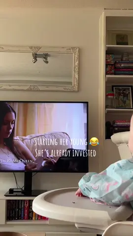 Vampire diaries fan in the making - we love to see it 🫶🏽🥰  #vampirediaries #firsttimemum #mumsoftiktok #fyp #thevampirediaries #mumlife 