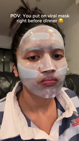 Pushing food like a champ🤣  Mask from @VTcosmetics_official  #kbeauty #koreanskincare #hydragel #collagenmask #vtcosmetics #hydratingmask #fyp 