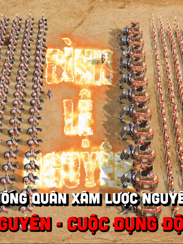 Trận Đại Chiến Bình Lệ Nguyên: dàn trận lịch sử giữa Đại Việt và Mông Cổ #dongchaysuviet #thoikynhatran #khangchienchongquannguyenmong #binhlenguyen