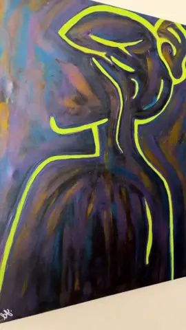 s o l d  o u t 🖤 — #art #artist #painting #lineart #tiktokartist #acrylicpainting #muse #tiktokartists #localartists #colors #colorful #abstract  #eclectic #localartist #arttribe #artwork 