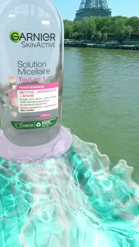 Micellaire de Garnier, voilà la solution la plus efficace pour éliminer 100% des impuretés ! Numéro 1, pas par hasard. #garnierfr #garnierskincare #micellaire  #eaumicellaire #micellarwater #garnier #skincare #cleansing #paris #laseine 