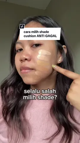 CARA MILIH SHADE CUSHION! 100% WORKS💯 tambahan tips: - follow beauty creator yang kulitnya mirip kamu - kalo beli offline, tes oksidasi 30-60 menit (bawa jalan-jalan dulu aja) good luck finding your perfect shade! product: @DAZZLE ME INDONESIA better than filter essence cushion #cushionviral #dazzleme 