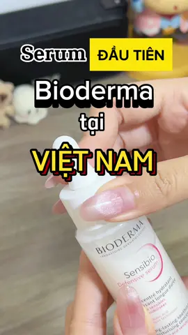 Khai sáng chiếc serum đầu tiên của Bioderma tại Việt Nam!!!!✨✨ #biodermadefensiveserum #bioderma #serum #skincare 