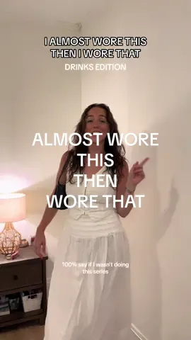 Another episode of I Almost Wore This Then I Wore That (AWTTWT if you will) ▫️Drinks w/ the girls edition ▫️ Working hard over here to create simple, elevated outfits of the day and master that city street style with trendy outfits made of staple wardrobe pieces Follow along for inspo on simple, elevated outfits for girls on the go Many outfit checks, outfit inspo videos, and trendy outfits coming your way! Vest @TJ Maxx  Skirt @Old Navy Official  Shoes @adidas  Watch @Larsson & Jennings  #fashioninspo #trendingoutfits #outfitinsp #fashioninspo #outfittrends #outfitcheck #trendingfitcheck #OOTD