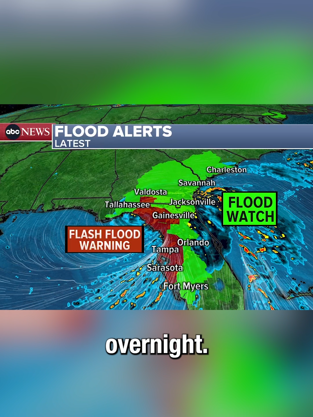 #BREAKING : Hurricane Debby reached the Big Bend coast of Florida early Monday, bringing with it the potential for record-setting rains, catastrophic flooding and life-threatening storm surge as it moves slowly across the northern part of the state before stalling over the coastal regions of Georgia and South Carolina.  #news #hurricanedebby #hurricaneseason