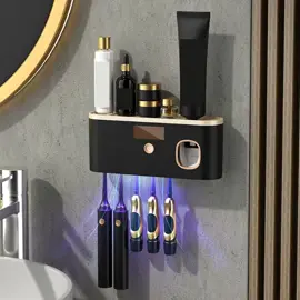 UV Toothbrush Sanitizer, Long-Lasting Battery Life, Wall-Mounted Toothbrush Holder, No Drill Required 🎉 Coupon price[13,29€] -74% 👉 item link: https://temu.to/m/ez91hbjijgi