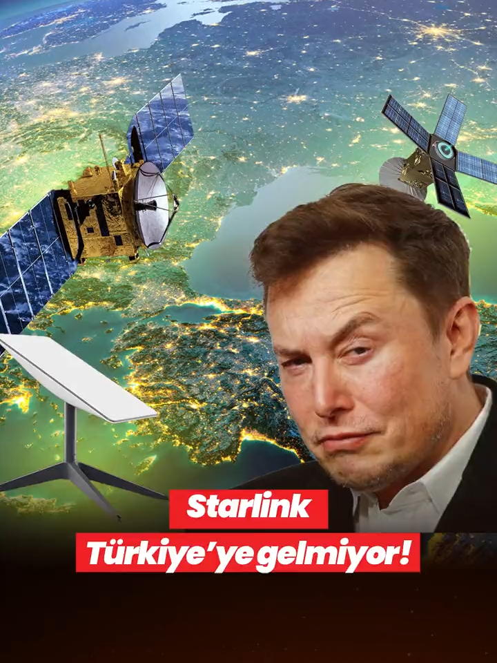 Starlink Türkiye’ye gelmiyor! Elektriğin bile gitmediği noktalara uzaydan yüksek hızlı internet hizmeti getiren Starlink dünyayı bir ağ gibi sarmaya devam ediyor, ancak Türkiye'de henüz faaliyete başlayamadı.  Dünya üzerinde 102 ülkeye hizmet veren Starlink’in merakla beklenen Türkiye girişi, lisans başvurusunun sonuçlanmaması ve şirketin agresif büyüme stratejisini askıya alması nedeniyle süresiz olarak ertelendi. #starlink #elonmusk #turkey #turkiye #internet
